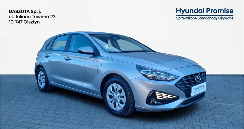 Hyundai I30 cena 64899 przebieg: 55087, rok produkcji 2022 z Mogilno małe 211